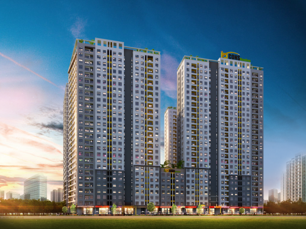 Khu căn hộ Bcons Garden của Tập đoàn Bcons tại đường Phạm Hữu Lầu