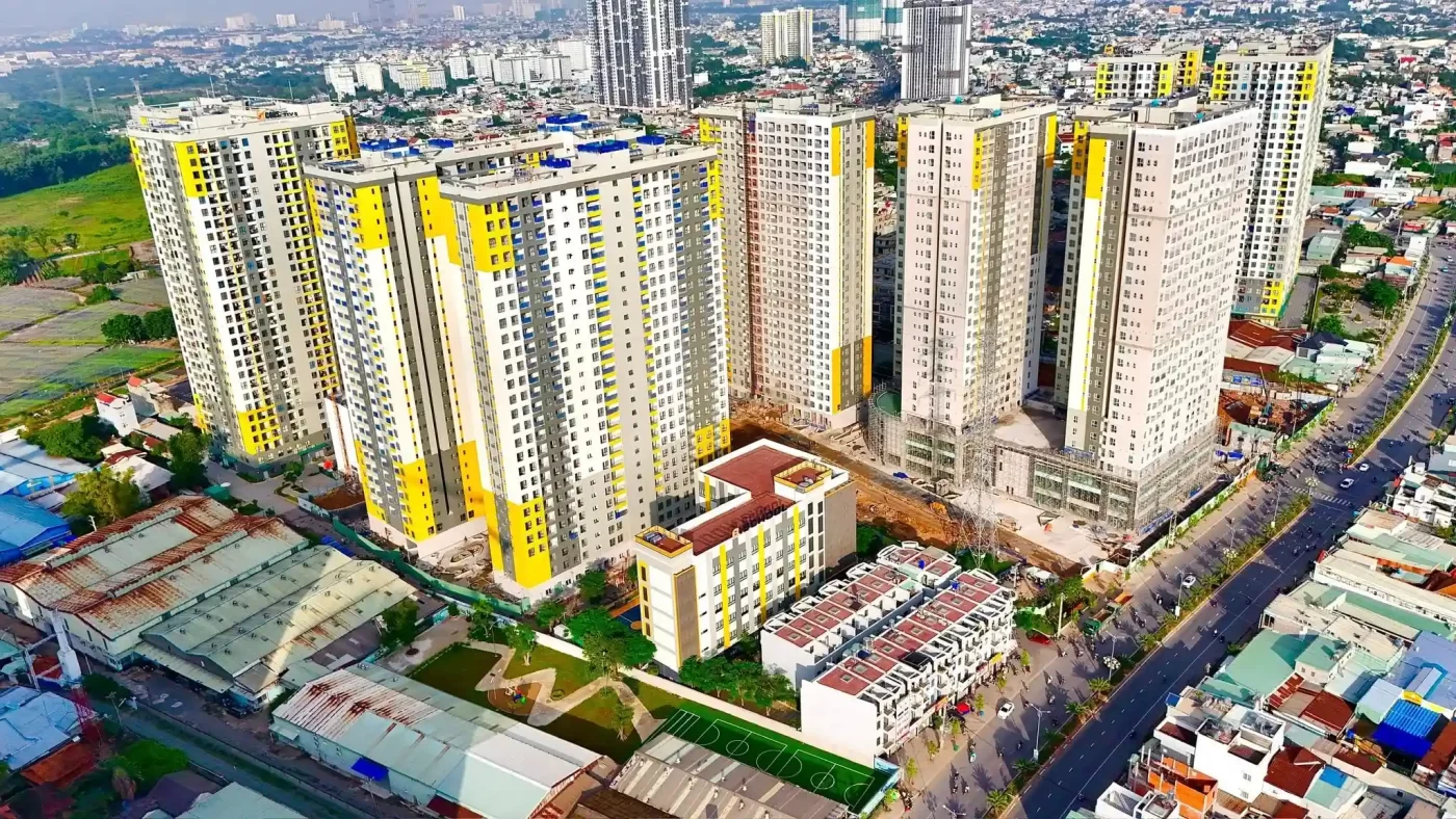 Pháp lý Bcons: các tòa căn hộ Tập đoàn Bcons đã hoàn thành tại Dĩ An