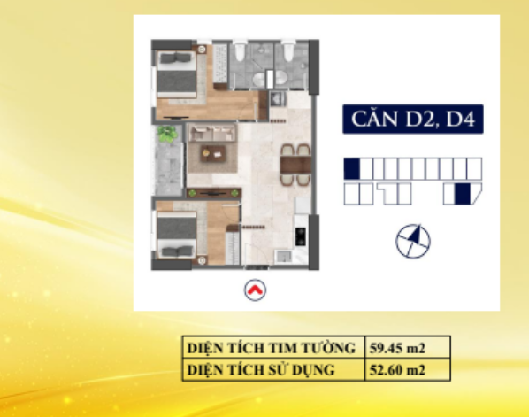 Thiết kế căn D2 - D4